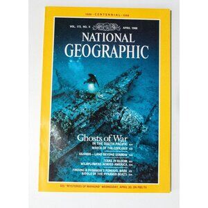 National Geographic April 1988 Vol. 173 No. 4 Ghosts Of War Issue